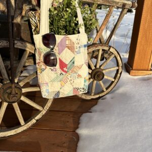 quilt tote bag