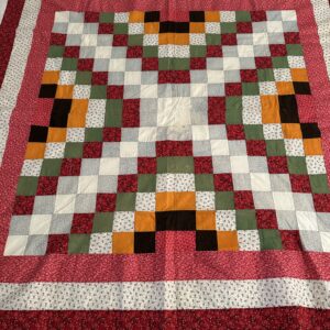 Antique crib quilt tops are highly collectible
