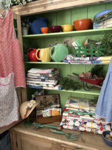 vintage quilt top display ideas