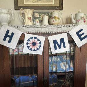 vintage quilt banner