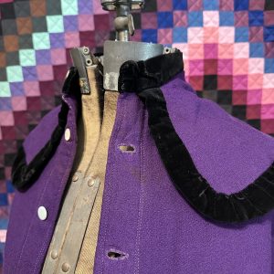 purple girls amish antique cloak