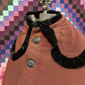 brown girls amish antique cloak