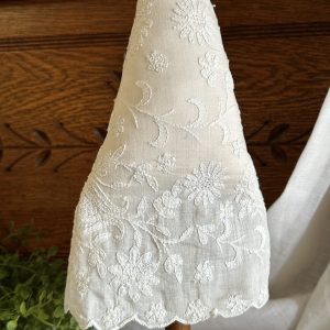 Antique Whitework Lace Wooden Bobbin Tree #23